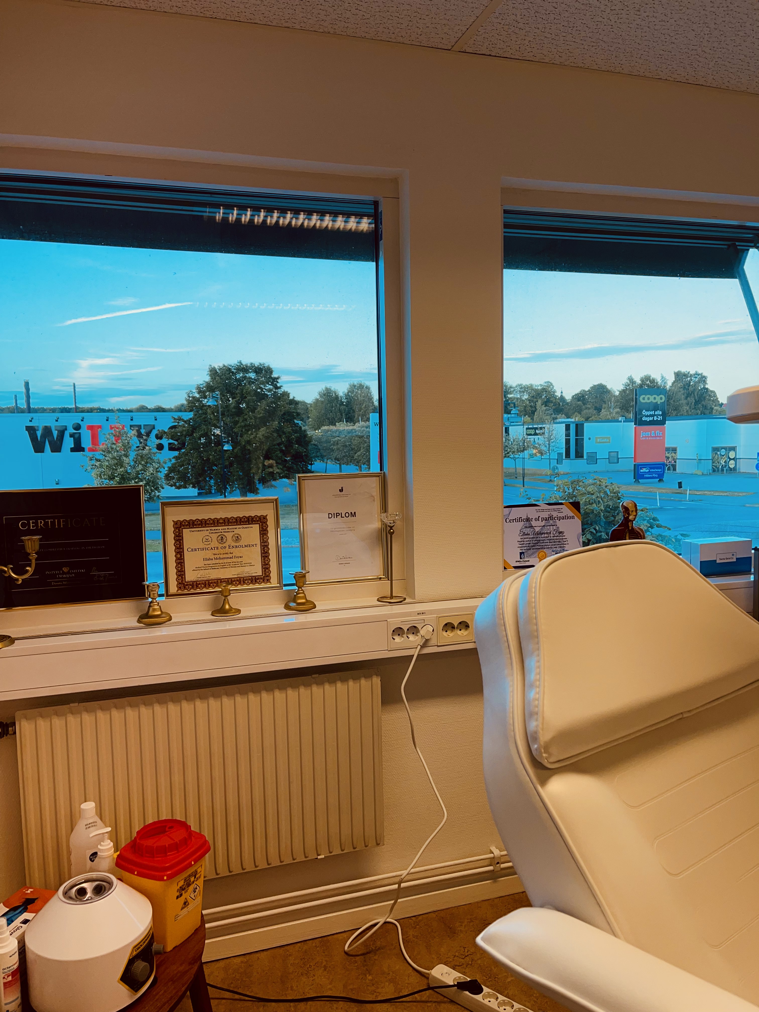 Kliniken – detalj
