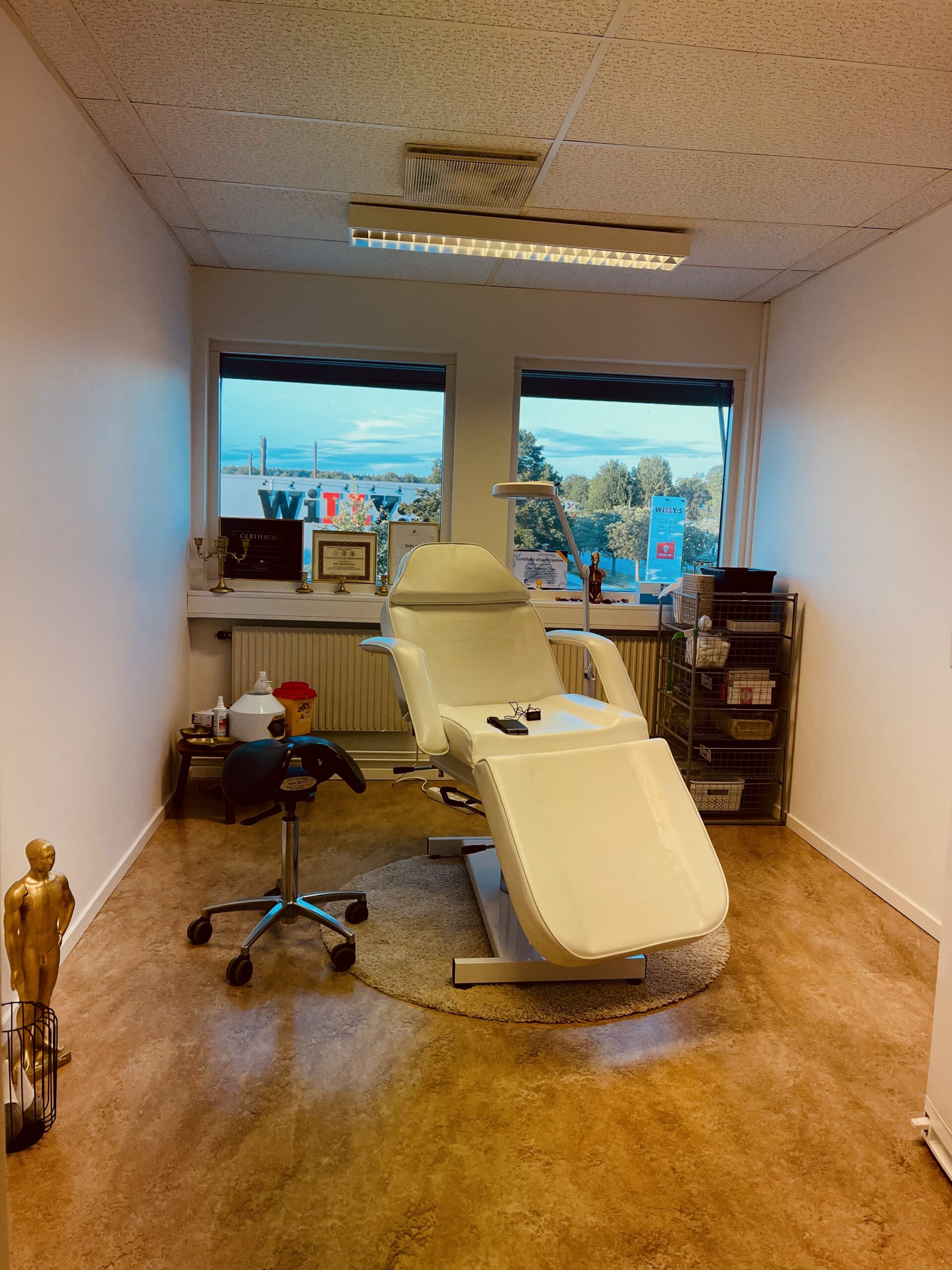 Kliniken – behandlingsrum